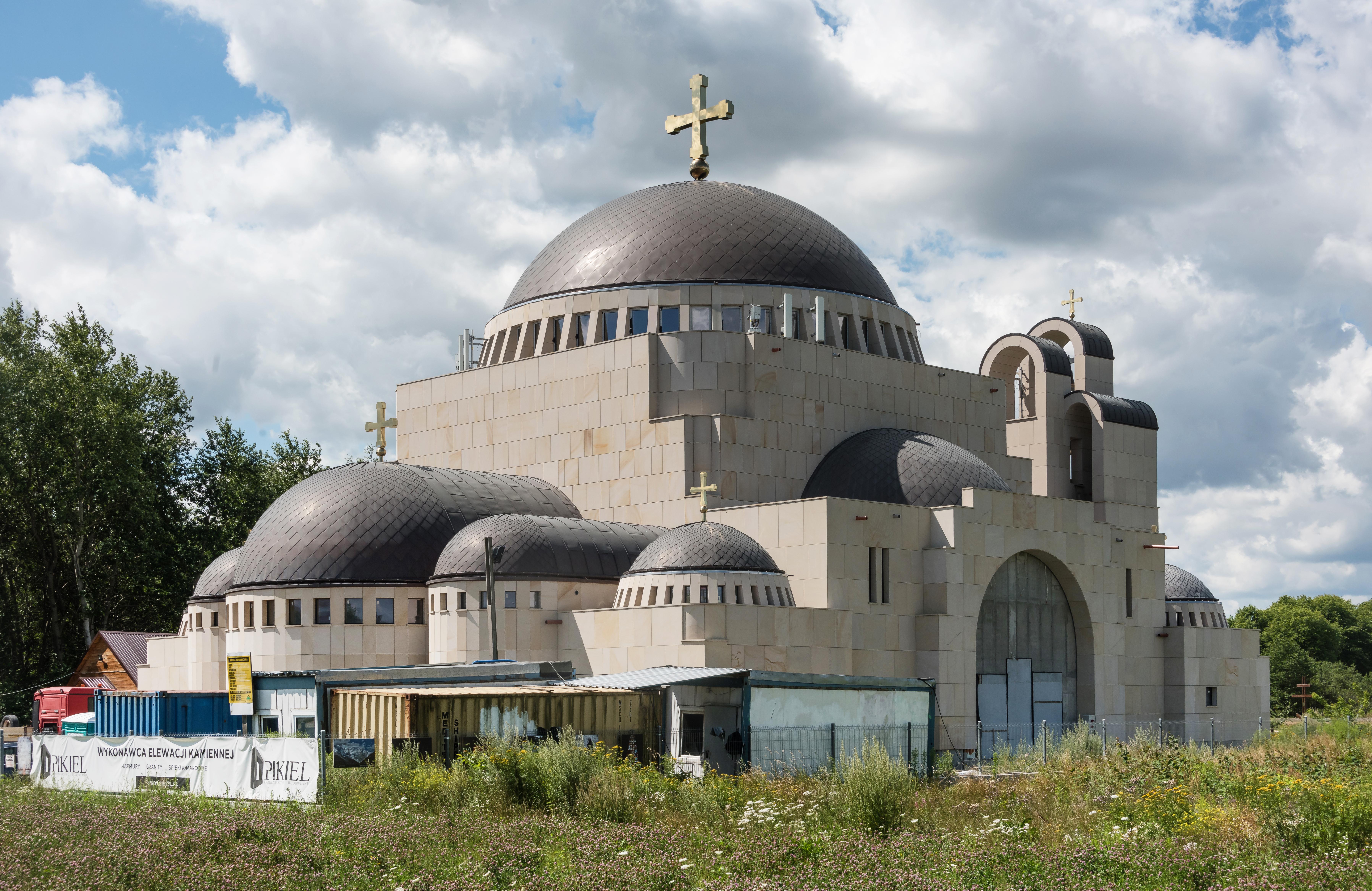 Hagia Sophia Orthodox church in Warsaw
